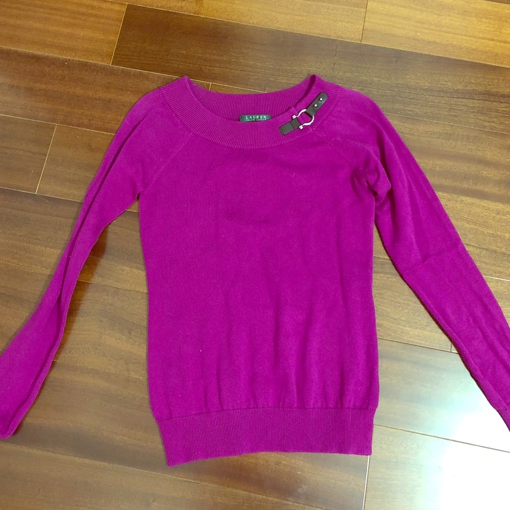 Ralph Lauren Purple Sweater